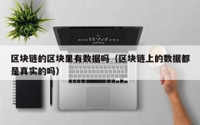 区块链的区块里有数据吗（区块链上的数据都是真实的吗）