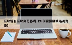 区块链有区块浏览器吗(如何看懂区块链浏览器)